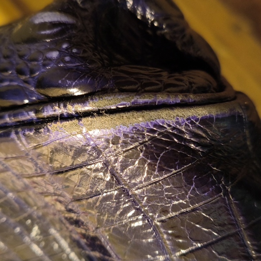 Dark Blue Brahmin Bag - Picture 7 of 16